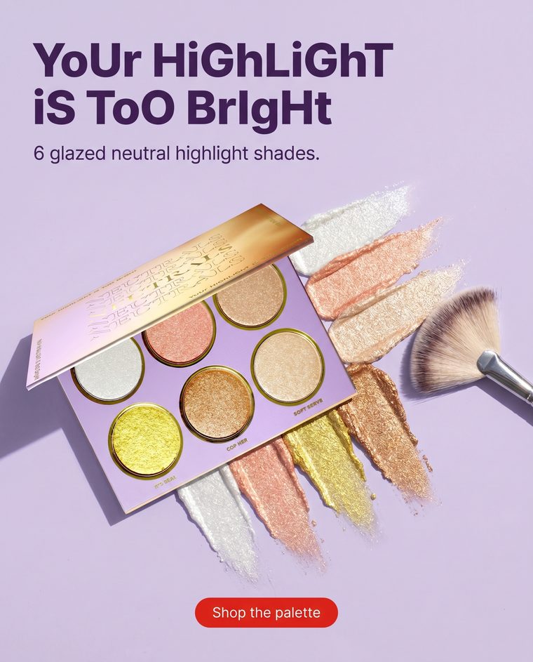 M Cosmetics — Highlight palette
